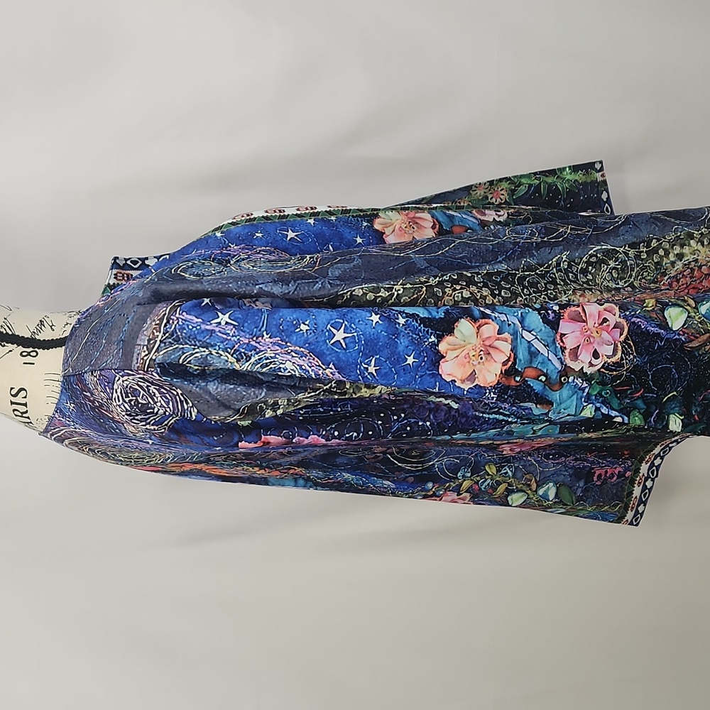 Gorgeous Open Lightweight Patterned Blazer With P… - image 8